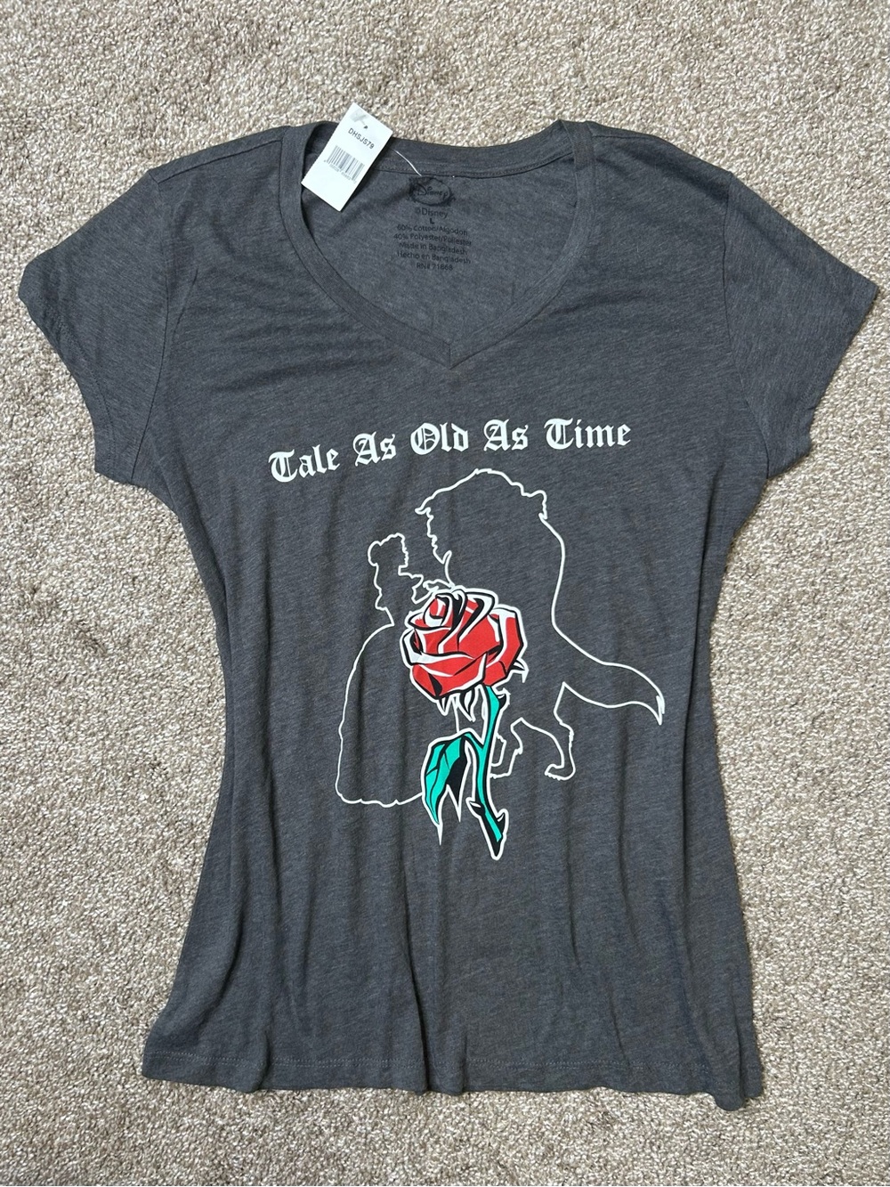 NWT Disney Beauty and the Beast Shirt